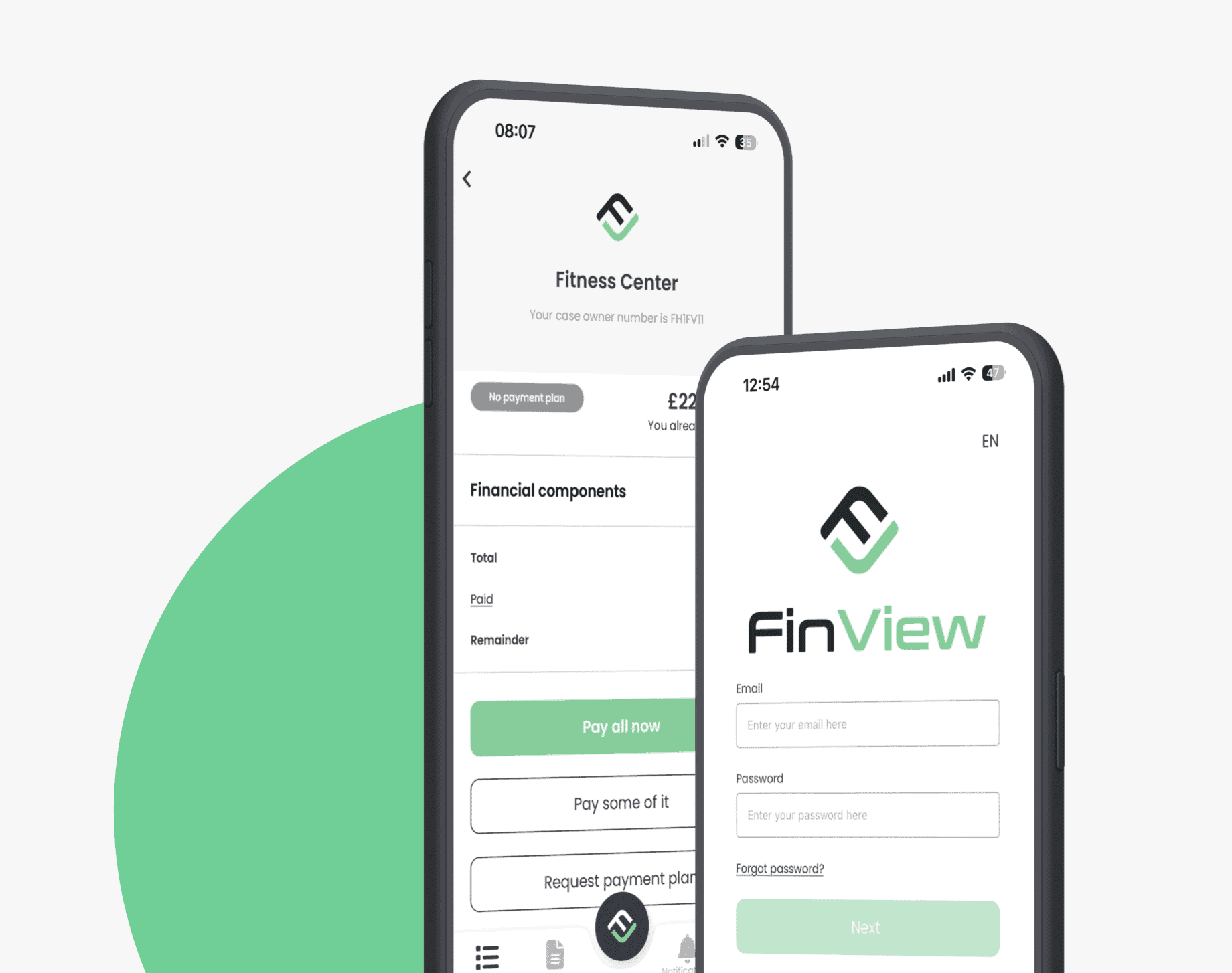 FinView mobile app